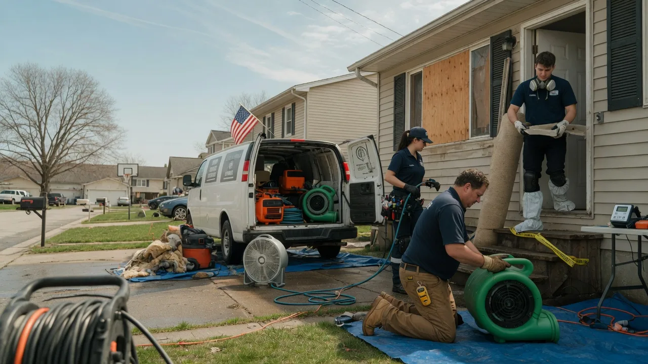 Water Damage Restoration in Alsen, ND near me